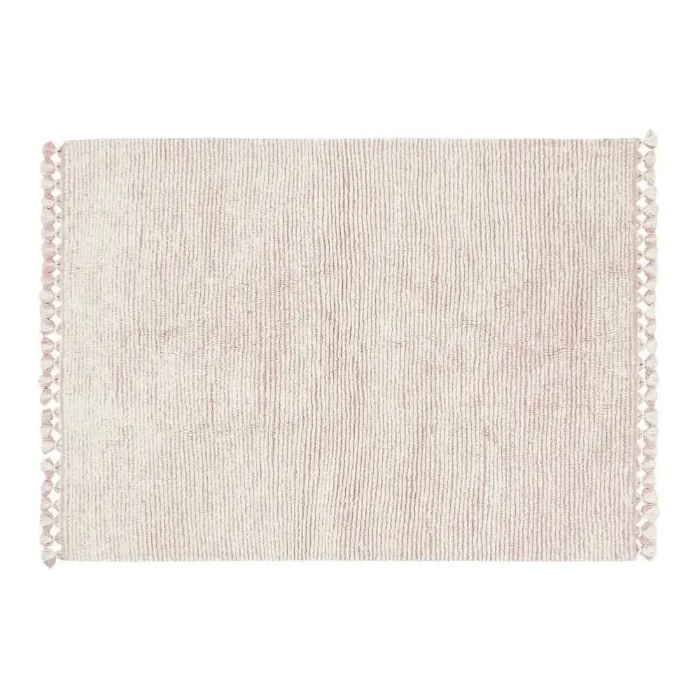 Lorena Canals waschbarer Wollteppich "Koa" Pink