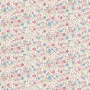 Little Sanderson Abracazoo Motivstoff Blumenwiese creme pink hellblau