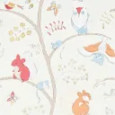 Little Sanderson Abracazoo Tapete Baumtiere rot Ingwer
