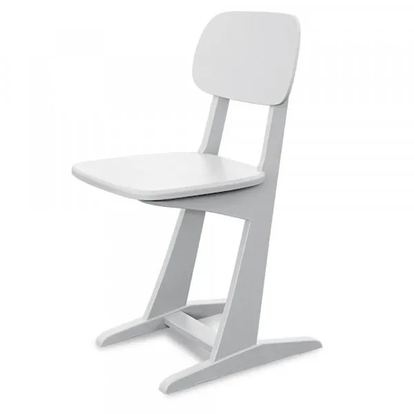 Laurette Schreibtischstuhl La chaise a patins, Farbe: weiss