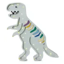 Little Lights Nachtlicht Kinder, Nachtlampe T-Rex - 100% Kiefernholz natur, Farbe: Khaki pastell