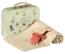 Maileg Baby Geschenk-Set: Kuscheltier und Babyrassel, Rosa, Farbe: rose
