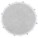 Lorena Canals Teppich rund Baumwolle Bubbly grau