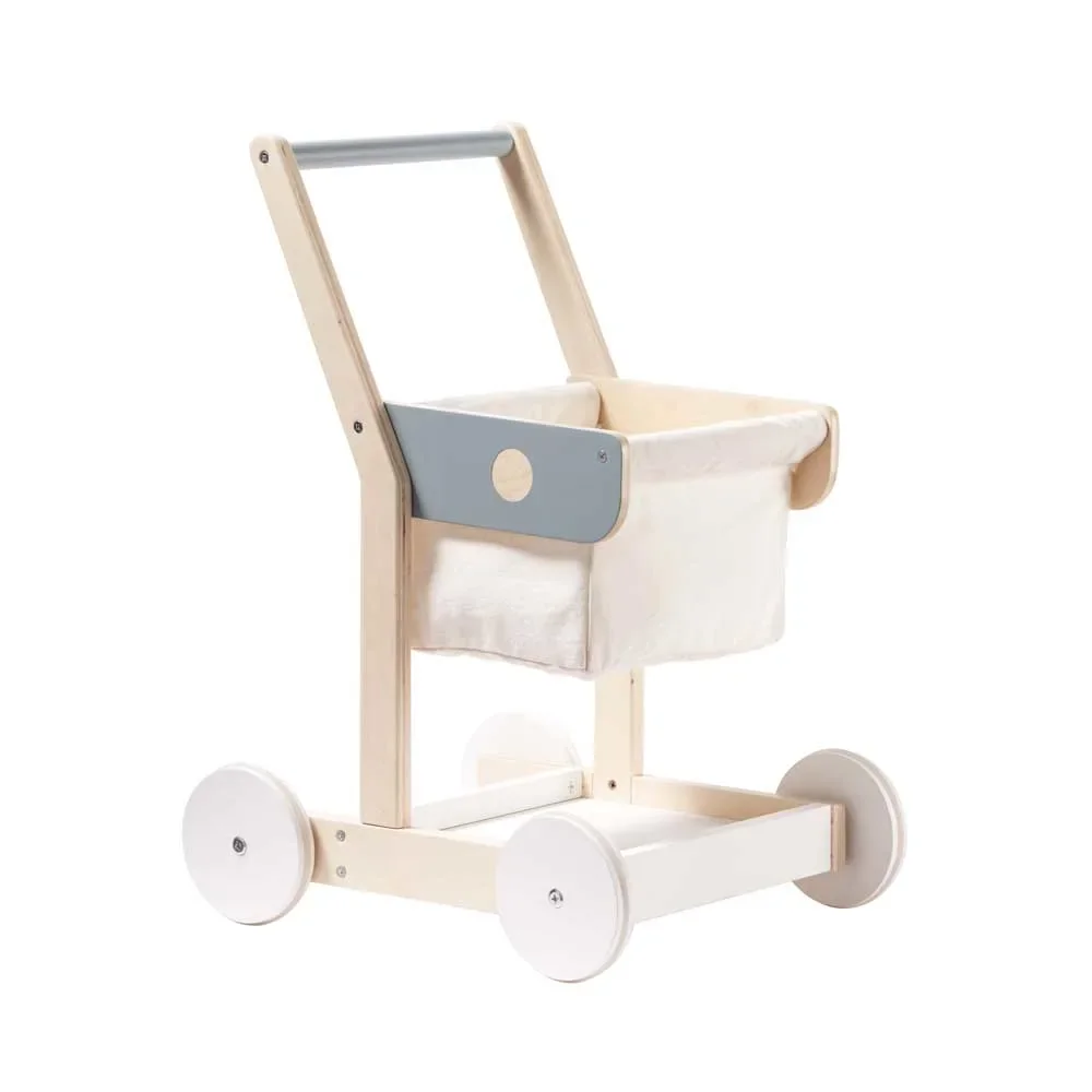 Einkaufswagen Spielzeug für Kaufmannsladen von Kids Concept