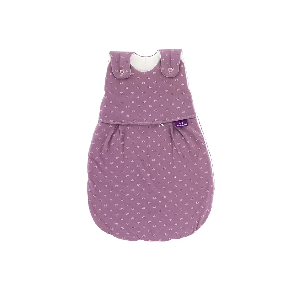 Träumeland Liebmich Baby Schlafsack, Schlummersack, Innenschlafsack - Heartsome, Grösse: 62/68