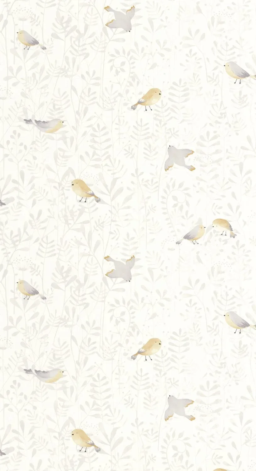 Casadeco Wandverkleidung, Fototapete, Wandtapete - Flying bird, Farbe: Naturel