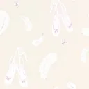 Little Sanderson Abracazoo Tapete Ballettschuhe perlmutt pink