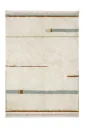 Lorena Canals Waschbarer Teppich - Lanes Vintage Blue, Größe: 140 x 200 cm
