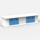 Mathy by Bols BOXES Regal Scheune klein blau