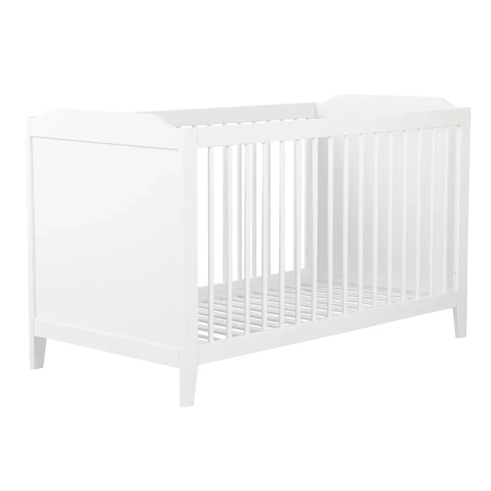 Maison Charlotte Babybett  umbaubar Opera 70 x 140 cm weiss