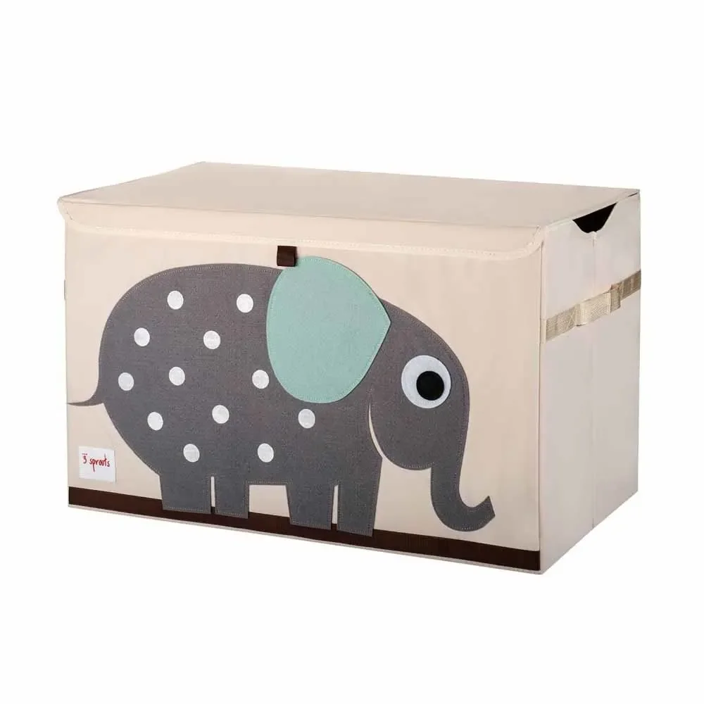 3 Sprouts Aufbewahrungskiste Deckel Elefant