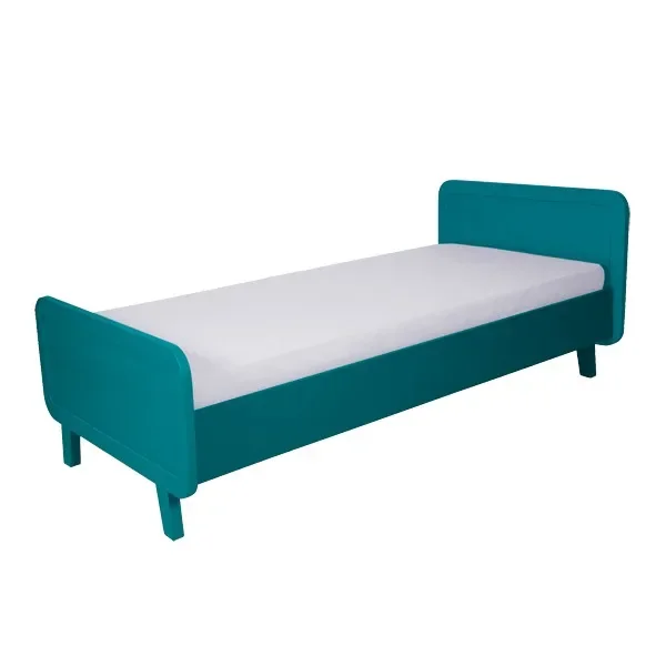 Laurette Kinderbett "Le Lit Rond" 90 x 200 cm, Farbe: bleu canard