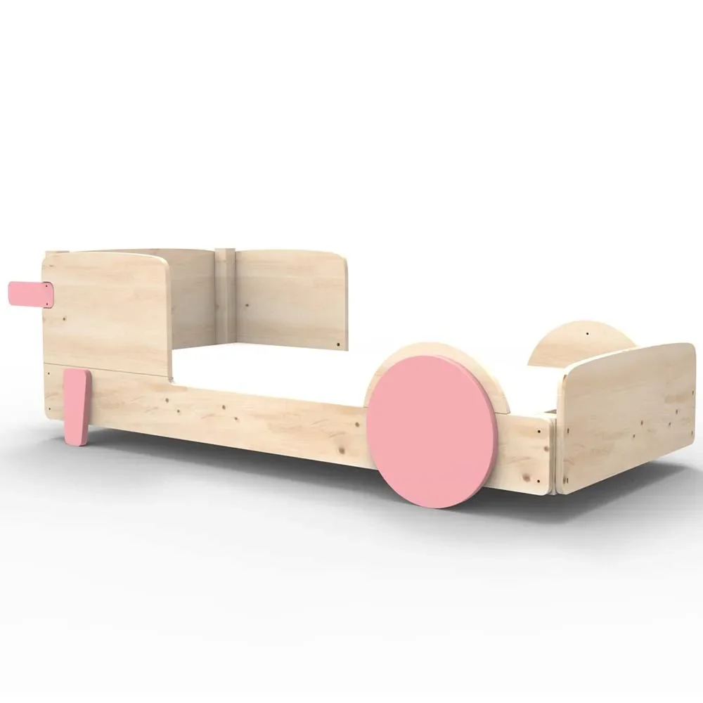 Mathy by Bols Einzelbett "Discovery", Farbe Elemente: light pink