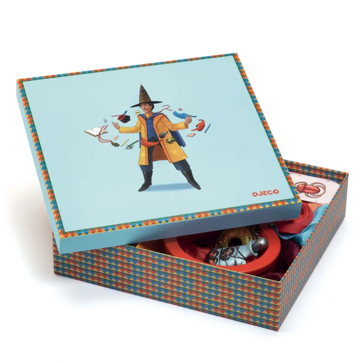 Djeco Brettspiele, Zauberkasten, Zauberset - Zaubertricks: Fabuloso Magus