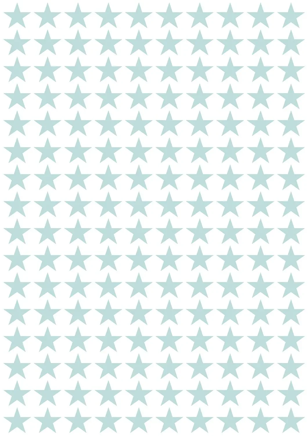 Lilipinso Wandsticker Basics kleine Sterne, Farbe: mint