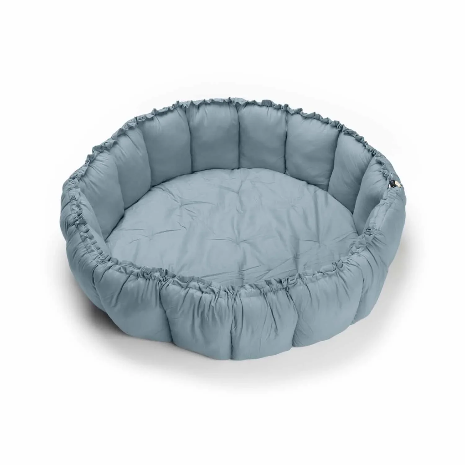 Play&Go Kinderteppich, Spielteppich, Spielmatte - Blühen, Organic, Farbe: Bloom Staubiges Blau