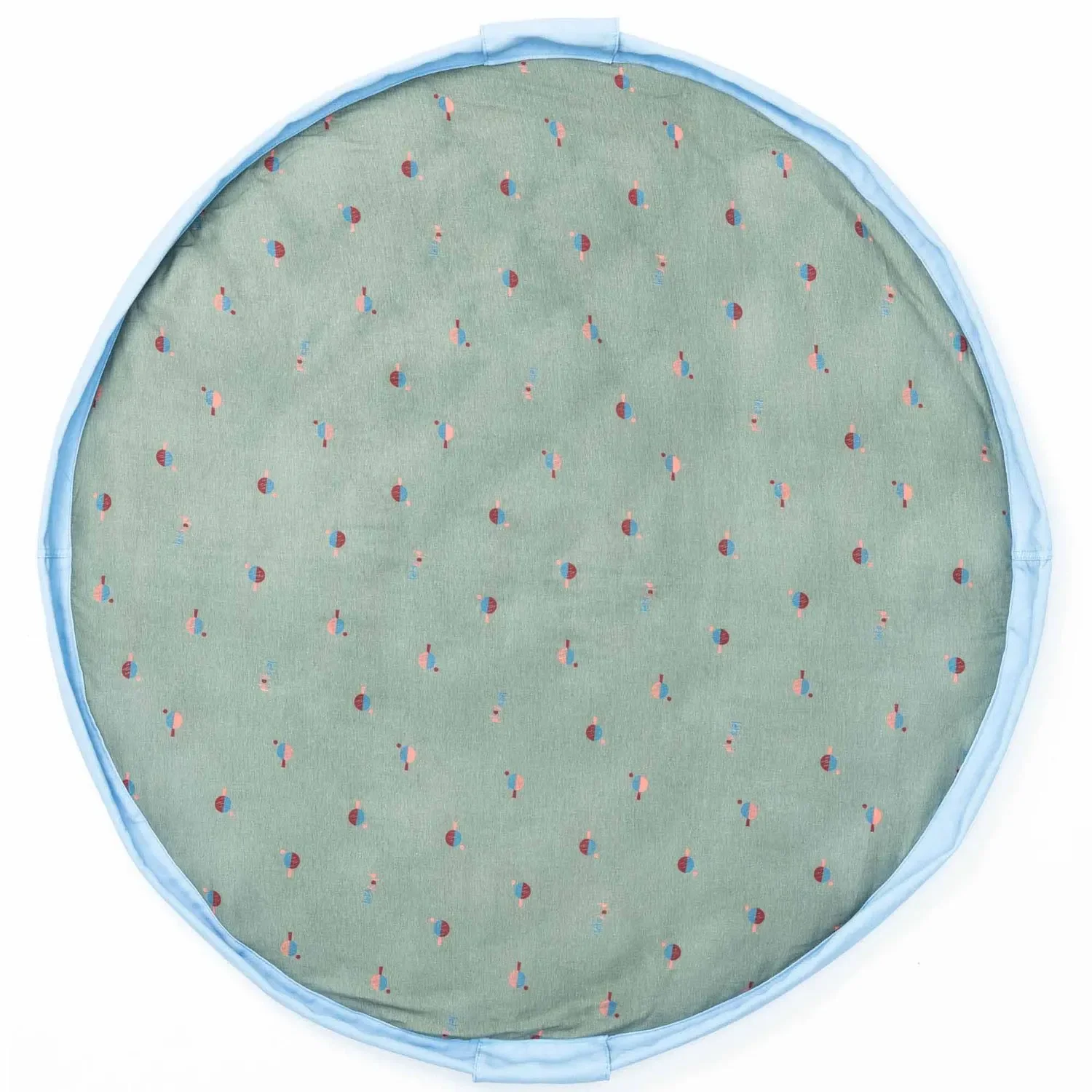 Play&Go Kinderteppich, Spielteppich, Spielmatte - Tasche, Farbe: Ping Pong