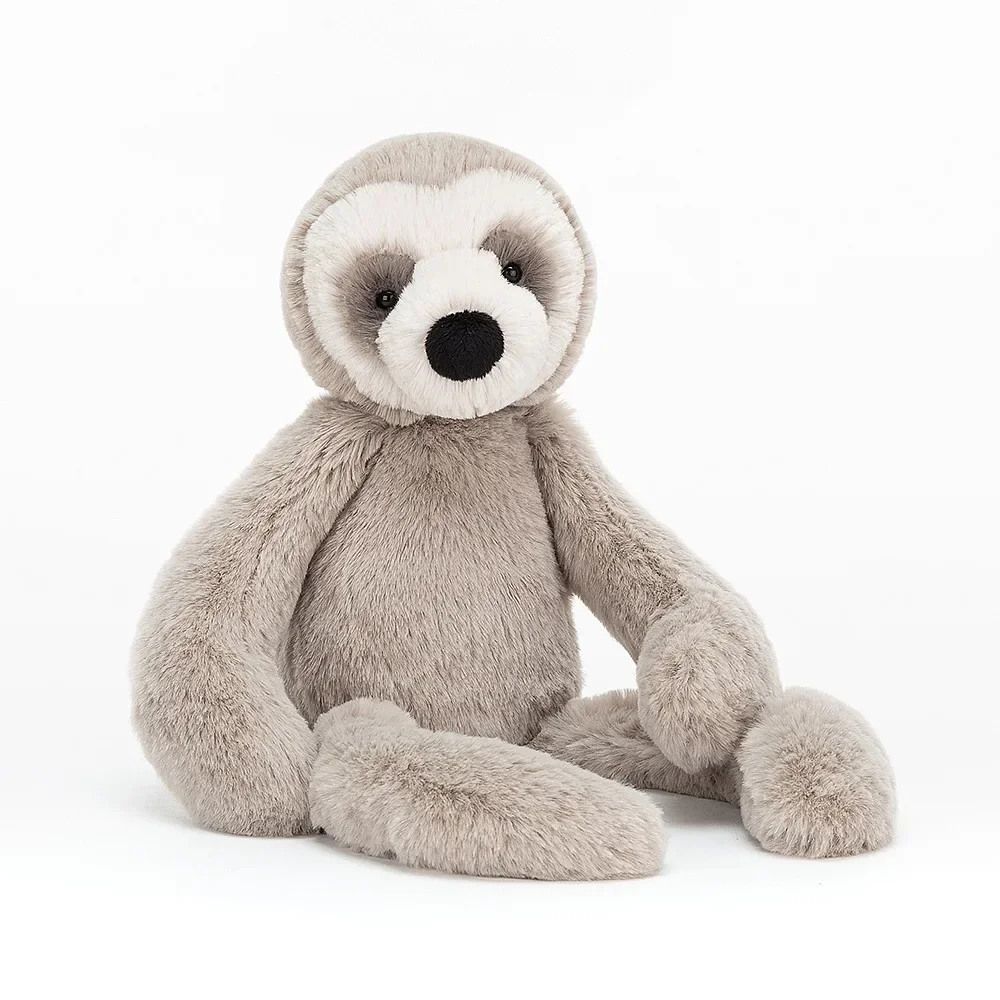Jellycat Kuscheltier, Plüschtier, Stofftier - Bailey Sloth, Größe: Klein - H33 X B6 CM