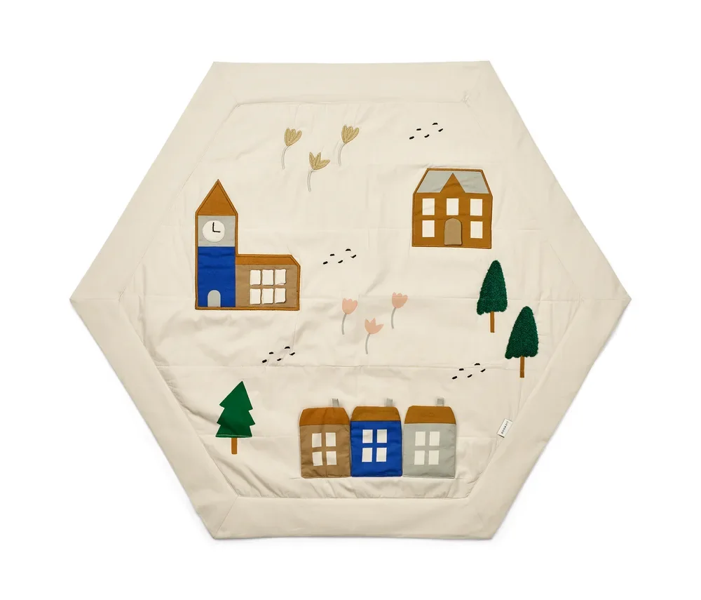 Liewood Krabbeldecke baby, Spieldecke, Aktivitätsdecke - Adonna, Farbe: Downtown / Sandy