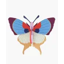 studio ROOF 3D Schmetterling blau Pappe