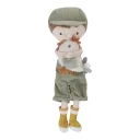 Little Dutch Stoffpuppe, Kuschelpuppe - Farmer Jim mit Huhn, 35cm