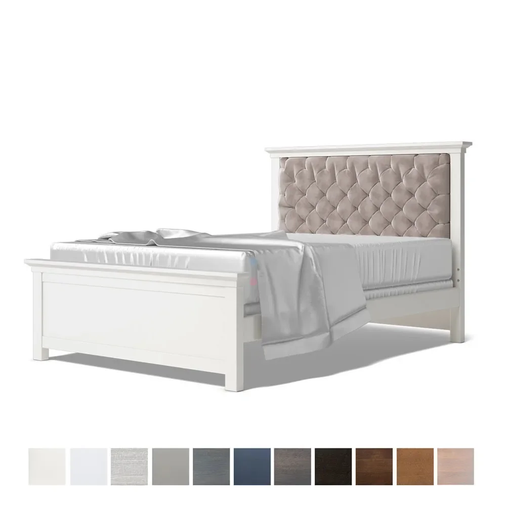 Romina Karisma Doppelbett Kopfteil gepolstert