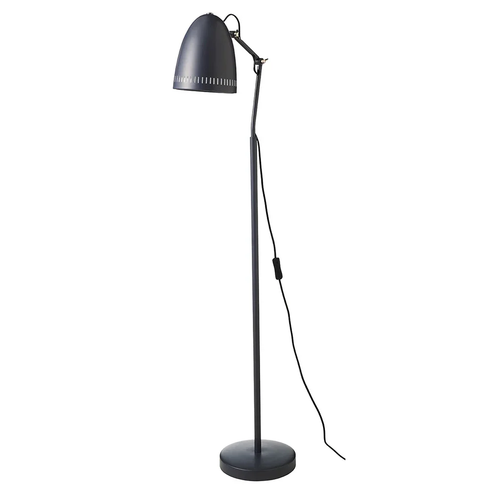 Superliving Stehlampe Metall "Dynamo" matt schwarz