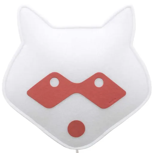 Buokids Soft Wandlampe Waschbär rot