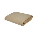 Nobodinoz WABI SABI Babydecke, Baumwolldecke, Kinderdecke, 100 x 135 cm, Farbe: Sesam