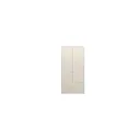 Flexa Kleiderschrank - Classic, mit 2 Türen und 2 Schubladen, 101,3x202,5 cm, Farbe: Weiß gekalkt / Weiß gekalkt / Weiß