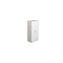 Flexa Kleiderschrank - Classic, mit 2 Türen und 2 Schubladen, 101,3x202,5 cm, Farbe: Grau gekalkt / Weiß / Naturgrün