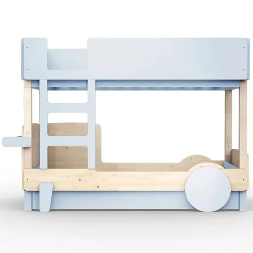 Mathy by Bols Etagenbett "Discovery" mit Bettschublade, Farbe Elemente: powder blue