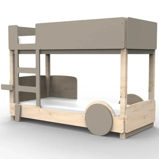 Mathy by Bols Etagenbett "Discovery", Farbe Elemente: linnen