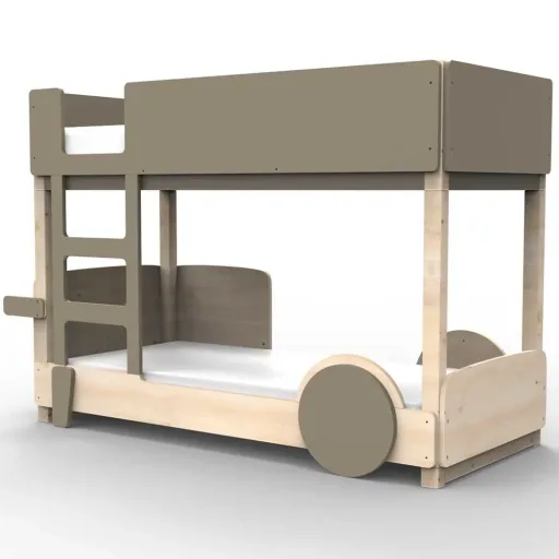 Mathy by Bols Etagenbett "Discovery", Farbe Elemente: mole