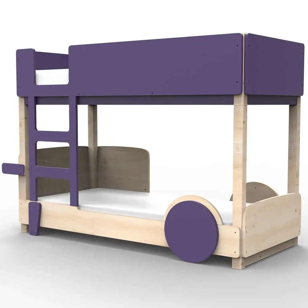 Mathy by Bols Etagenbett "Discovery", Farbe Elemente: cuberdon purple