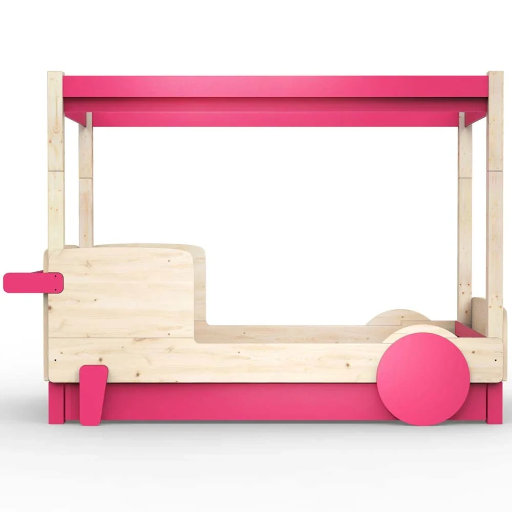 Mathy by Bols Himmelbett "Discovery" mit Bettschublade, Farbe Elemente: summer pink