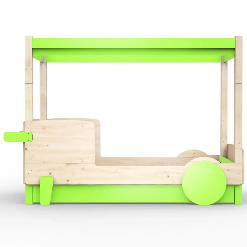 Mathy by Bols Himmelbett "Discovery" mit Bettschublade, Farbe Elemente: apple green
