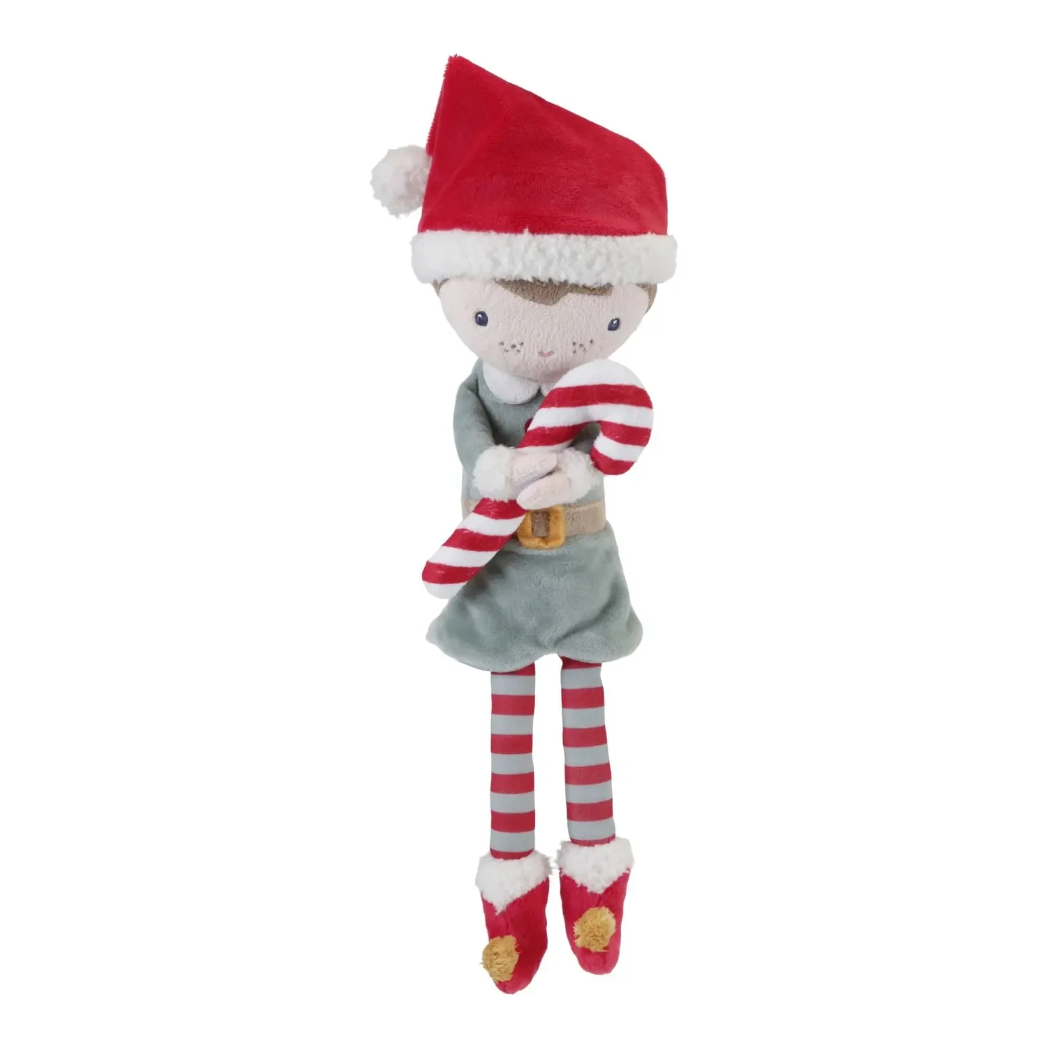 Little Dutch Stoffpuppe, Kuschelpuppe, Weihnachtspuppe - Jim 35 cm