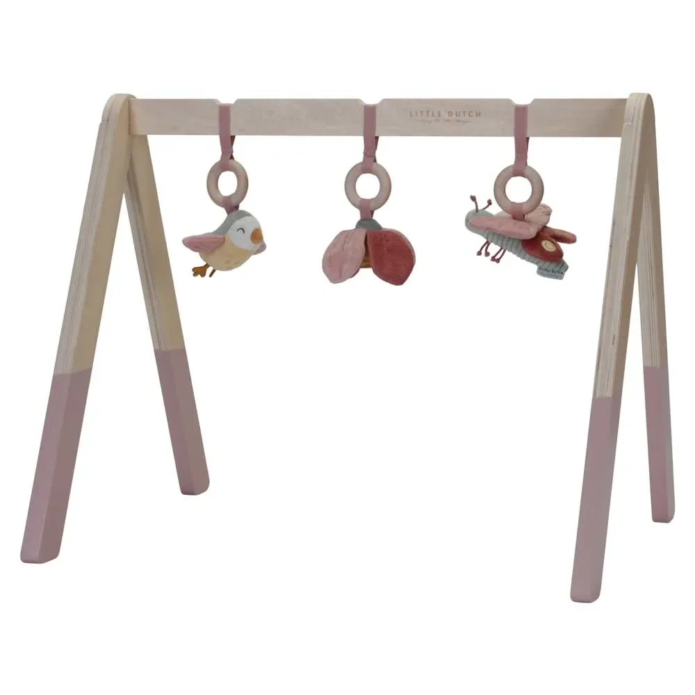 Little Dutch Spieltrapez Holz "Flowers & Butterflies"