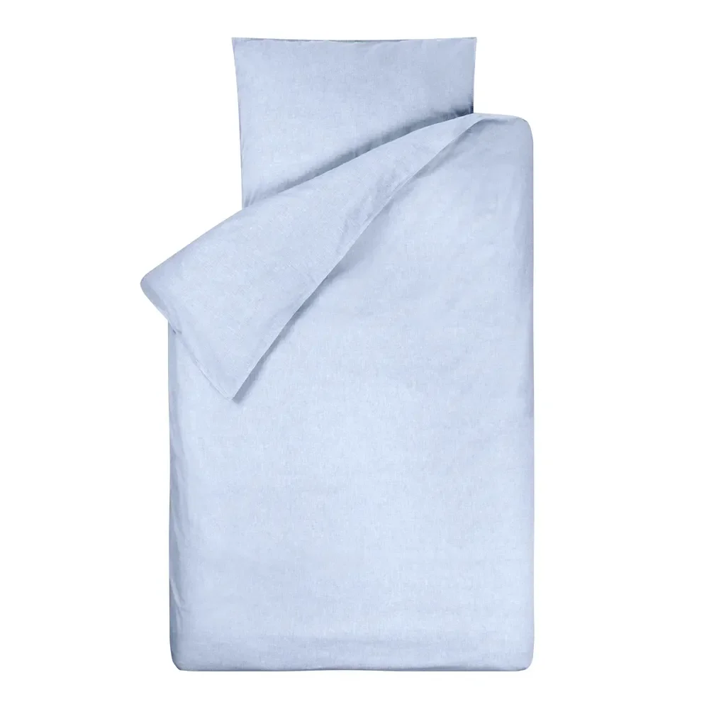 Bink Bettwäsche Bo uni hellblau 135 x 200
