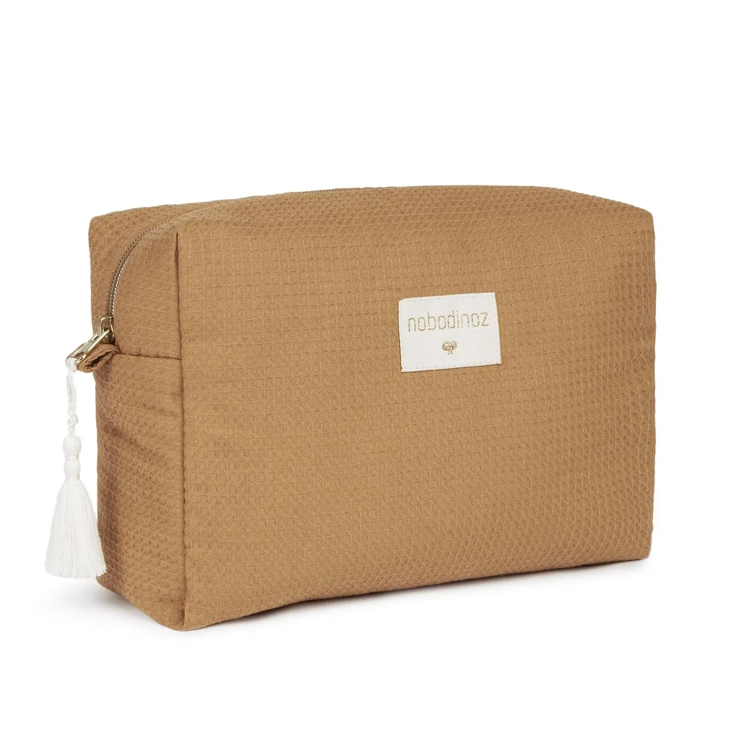 Nobodinoz Diva Wasserdichte Kosmetiktasche Caramel