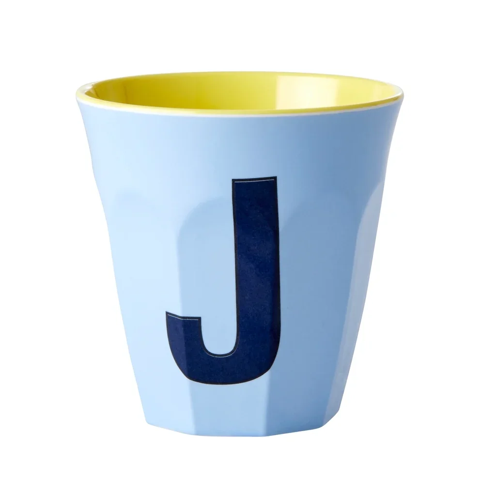 RICE Becher - J, 250 ml, Melamine, Farbe: Zartblau