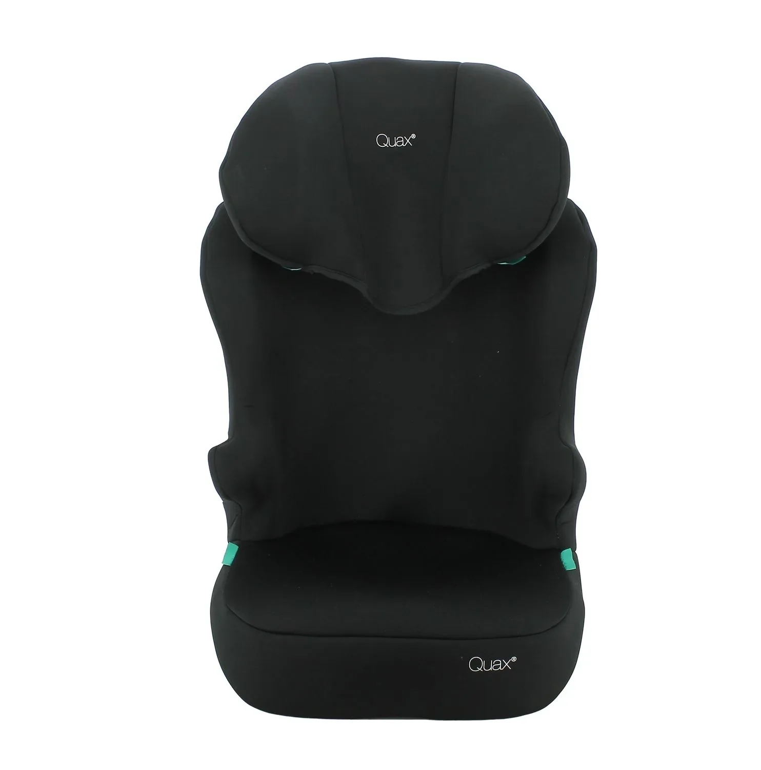 Quax Autositz R129 Befix 106-140 cm | i-Size Kindersitz mit Seitenaufprallschutz | Waschbarer Bezug & einfache Installation - SCHWARZ