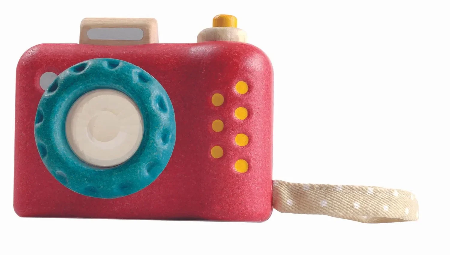 Plan Toys - Kamera, Gummibaumholz