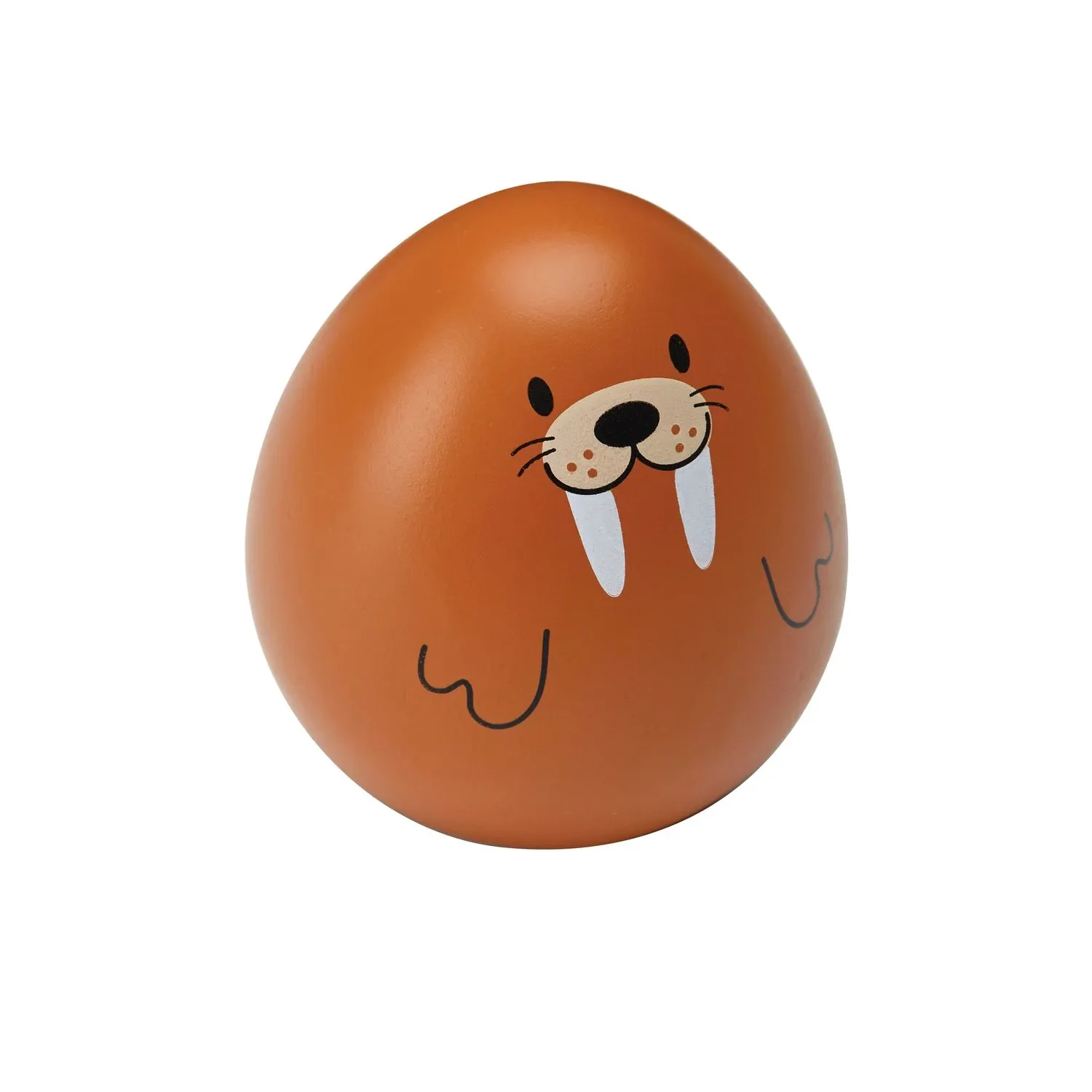 Plan Toys - Stehaufmännchen, Motorikspielzeug - Walross, Gummibaumholz