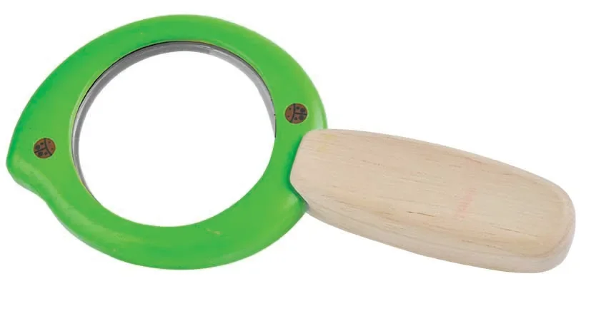 Plan Toys - Lupe Blatt, Gummibaumholz