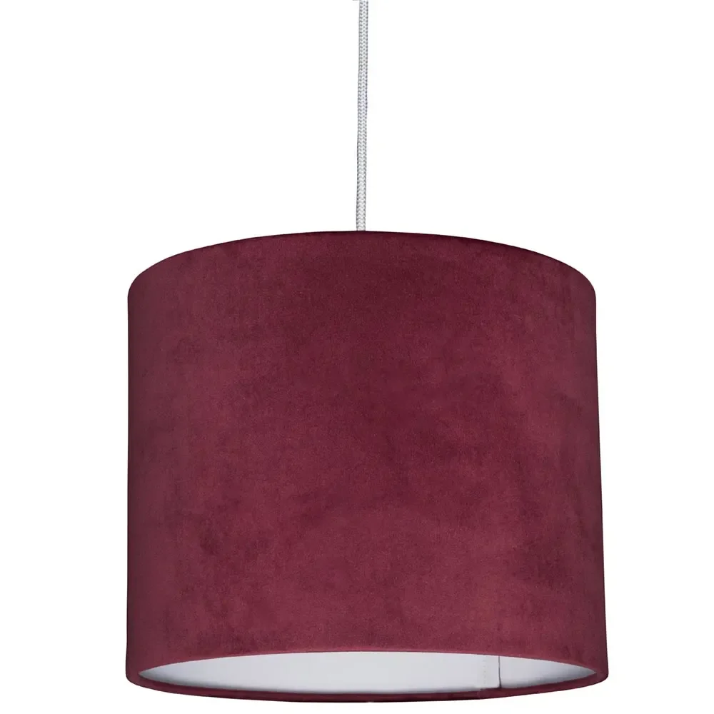 Kidsdepot Pendellampe "Sweet" weinrot