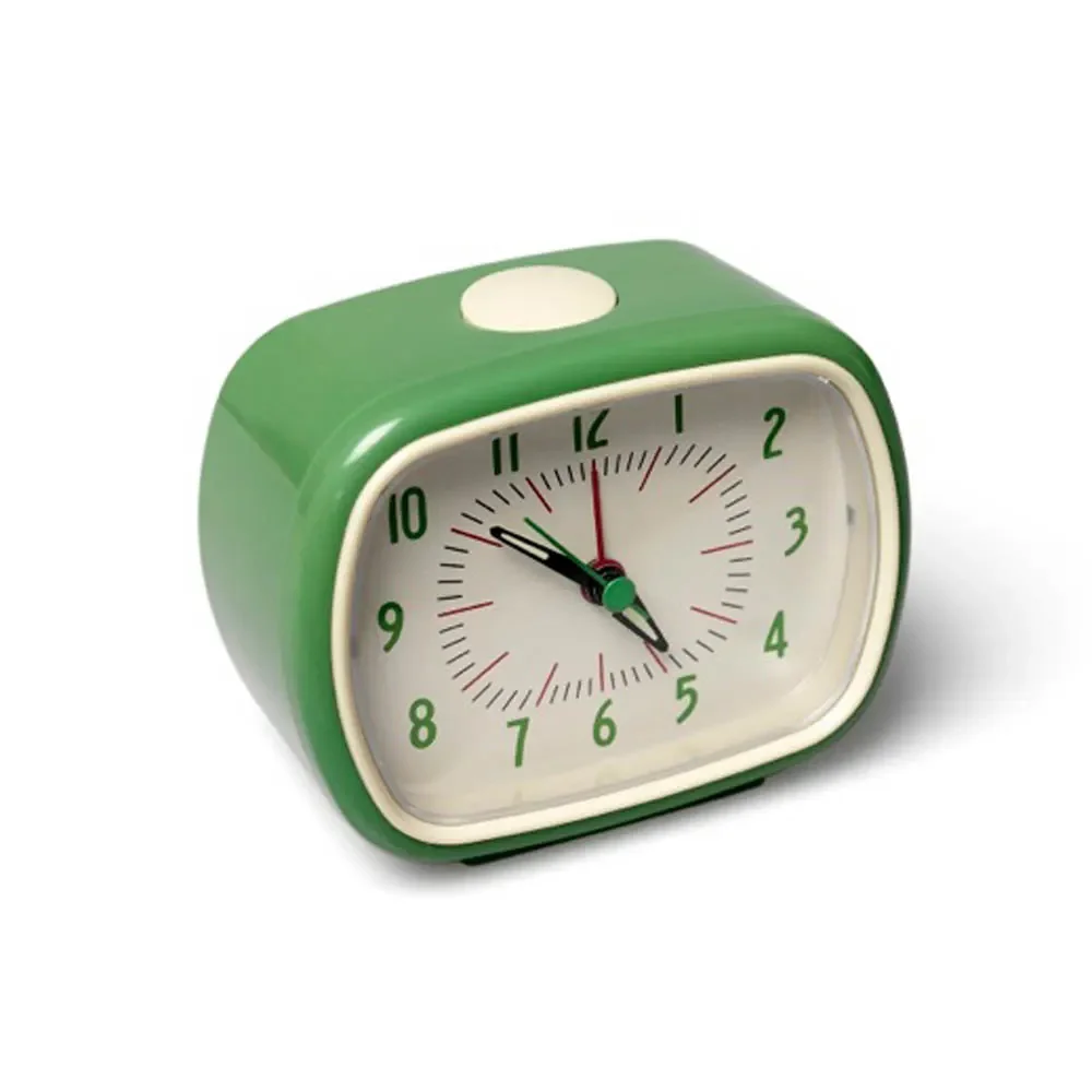 Rex London Retro Kinderwecker grün