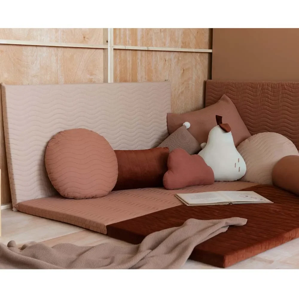 Nobodinoz Spielmatratze Monaco Sienna braun