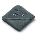Liewood "Albert" Baby Kapuzen Handtuch Drache blau